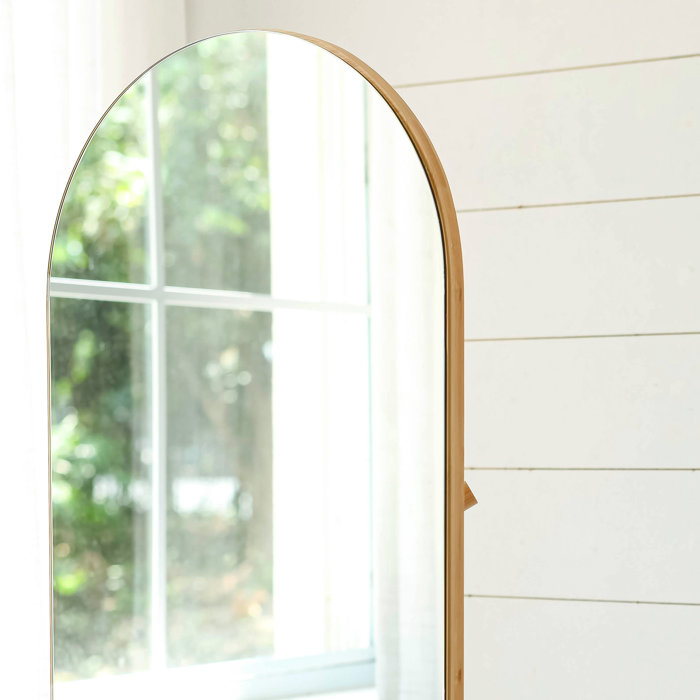 Latitude Run® Oval Floor Mirror & Reviews Wayfair